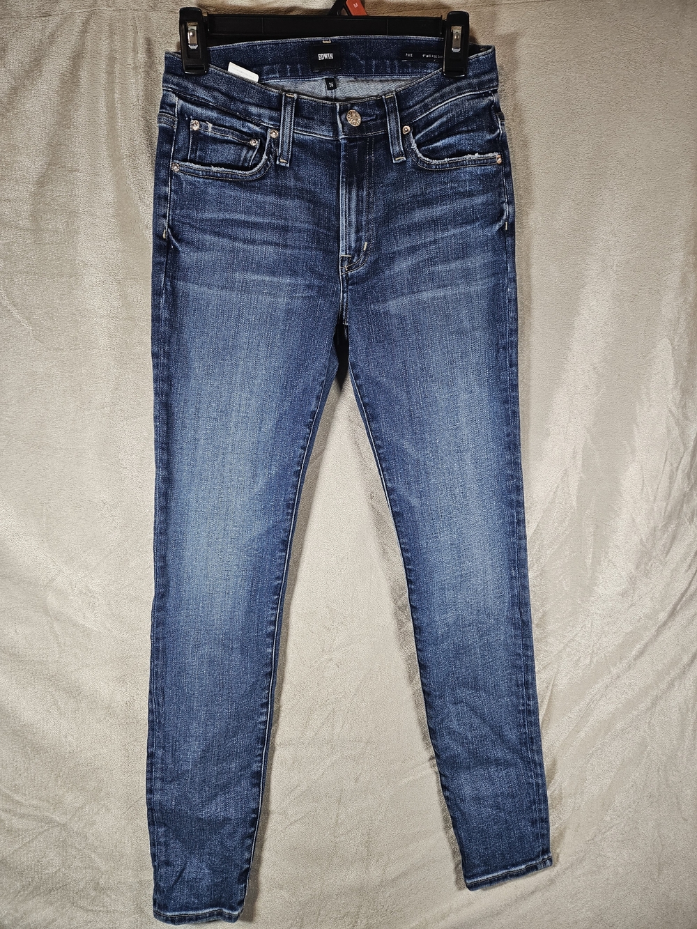 EDWIN | Pixie 9" Mid Rise Skinny Jeans Size 26 NWT